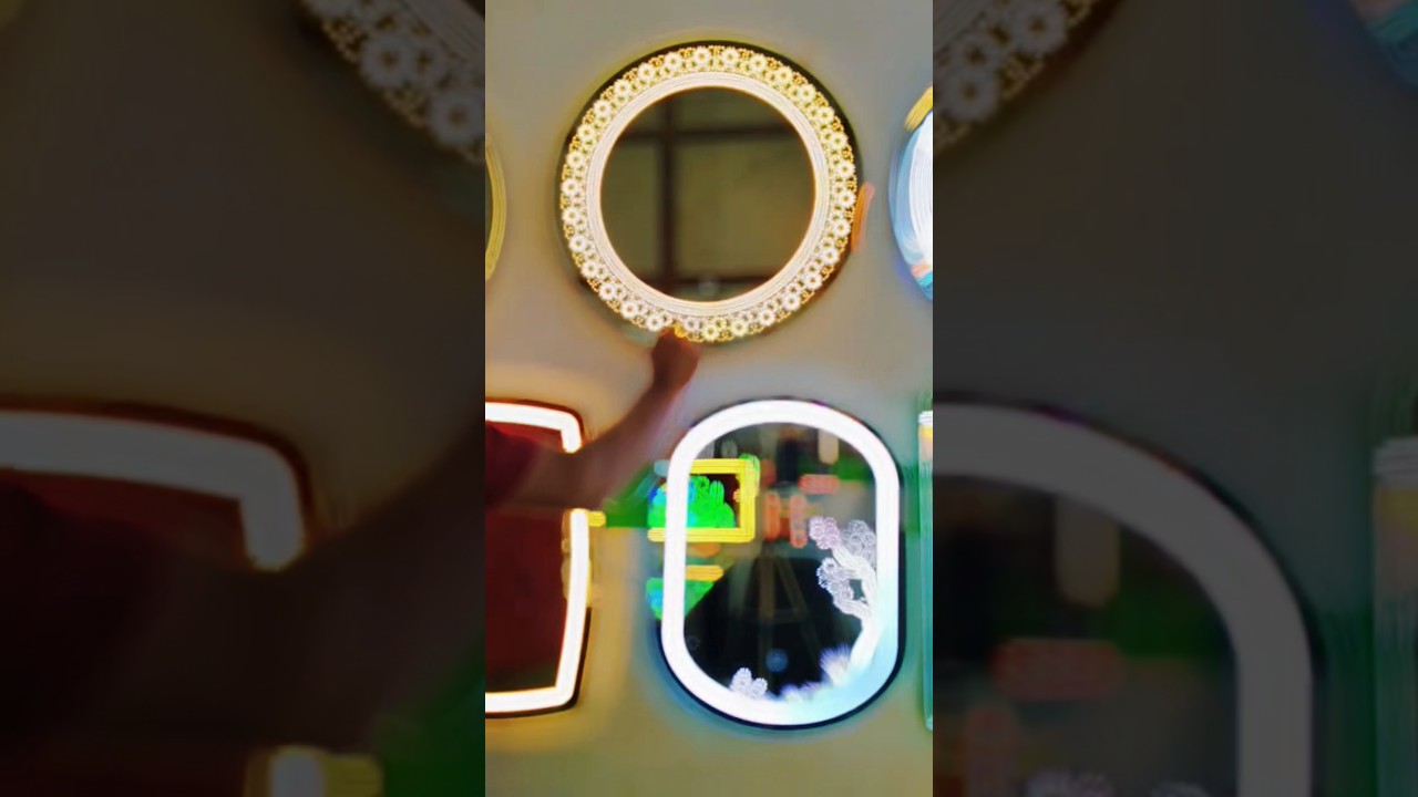 LED light touch sensor mirror 