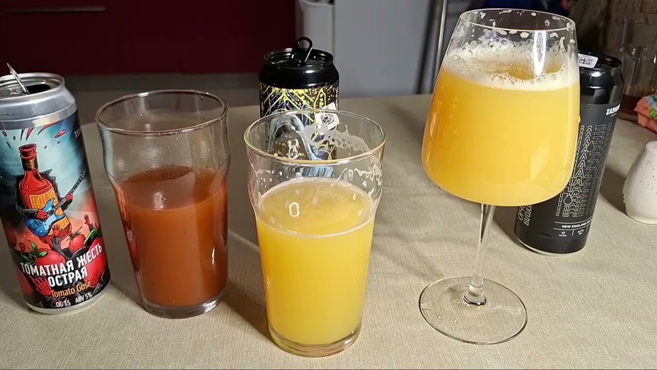 Не ожидал, что “Томатную Жесть” можео пить! Обзор Hazy Leaks, Phantom Haze и гозе от Telmann.