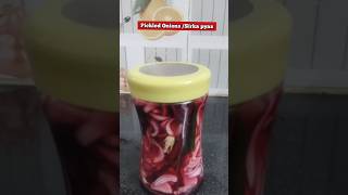 Restaurant style sirka pyaz - tangy, Crunchy Pickled Onions #shorts
