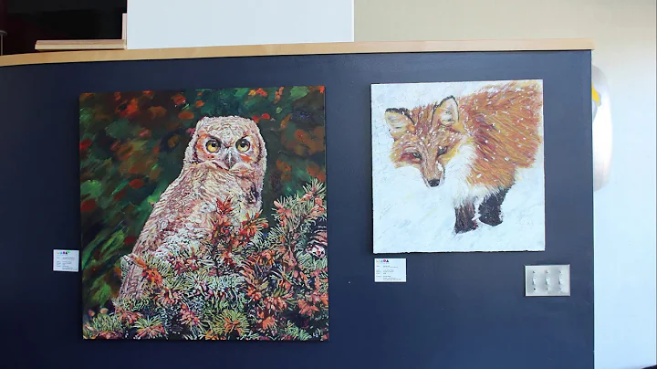 Art Show: Linda Stagg at MAOA is Set Up hd1080
