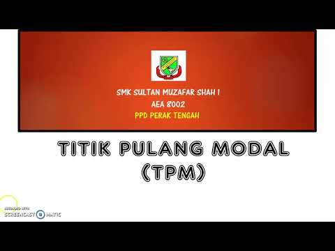 Video: Apakah tujuan carta pulang modal?