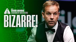 Bizarre Frame Ali Carter Vs Neil Robertson 2025 Saudi Arabia Snooker Masters