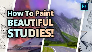 Lets Paint A Study (For Beginners) - Digital Painting Tutorial