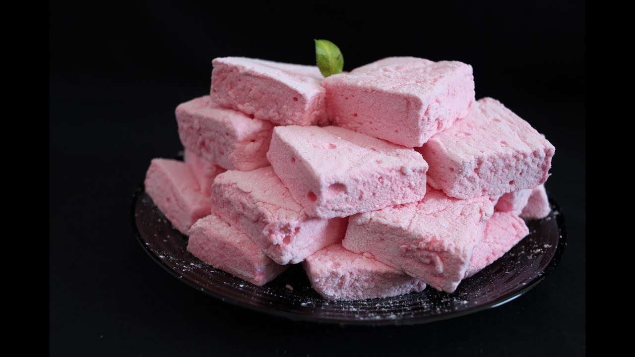 طريقة عمل المارشملو بالبيت فقط بمكونين الوصفة لي عاملة ضجة في اليوتيوب الروسي/marshmallow