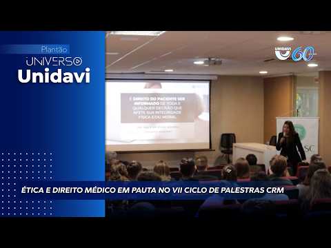 Ética e Direito Médico em pauta no VII Ciclo de Palestras CRM