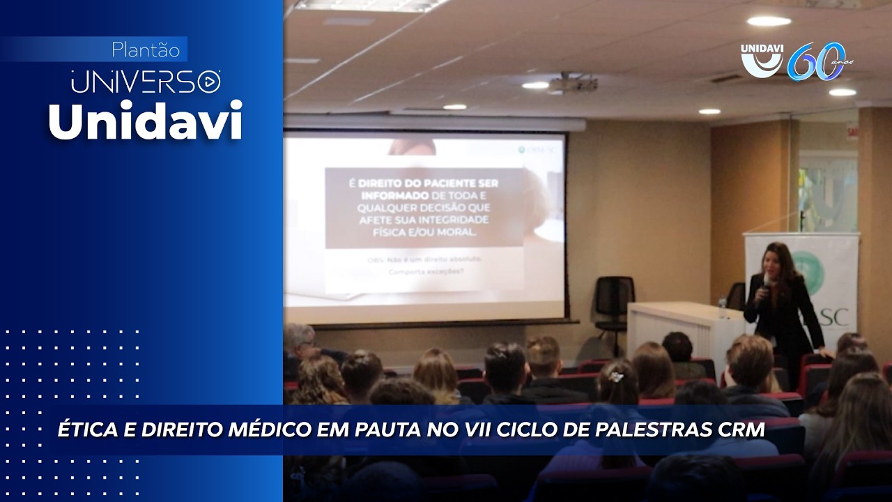 Ética e Direito Médico em pauta no VII Ciclo de Palestras CRM