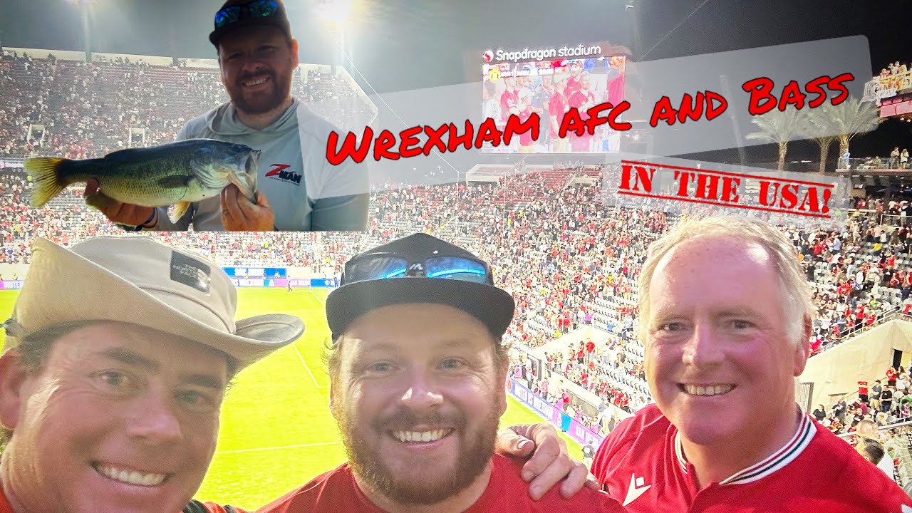 Wrexham AFC in America and Austin Texas Bass Fishing (The most random trip of my life!)