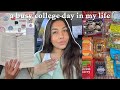 a college day in my life | birthday prep, big/little week, classes &amp; studying