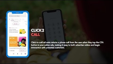 Click to Call Sample Video