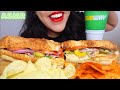 ASMR SUBWAY MEATBALL MARINARA