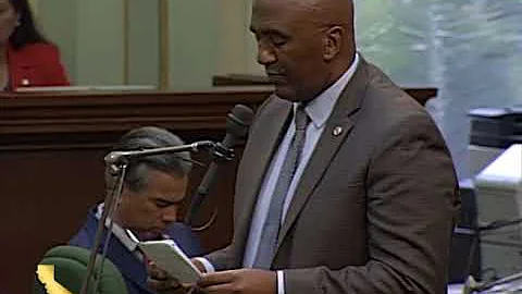 Assemblymember Cooper Honors Terrance Wray Andrews...