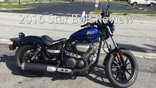 2016 Yamaha Star Bolt Motorcycle Review