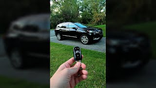 Buick Key Fob Tips and Tricks / Hidden Features  #shorts