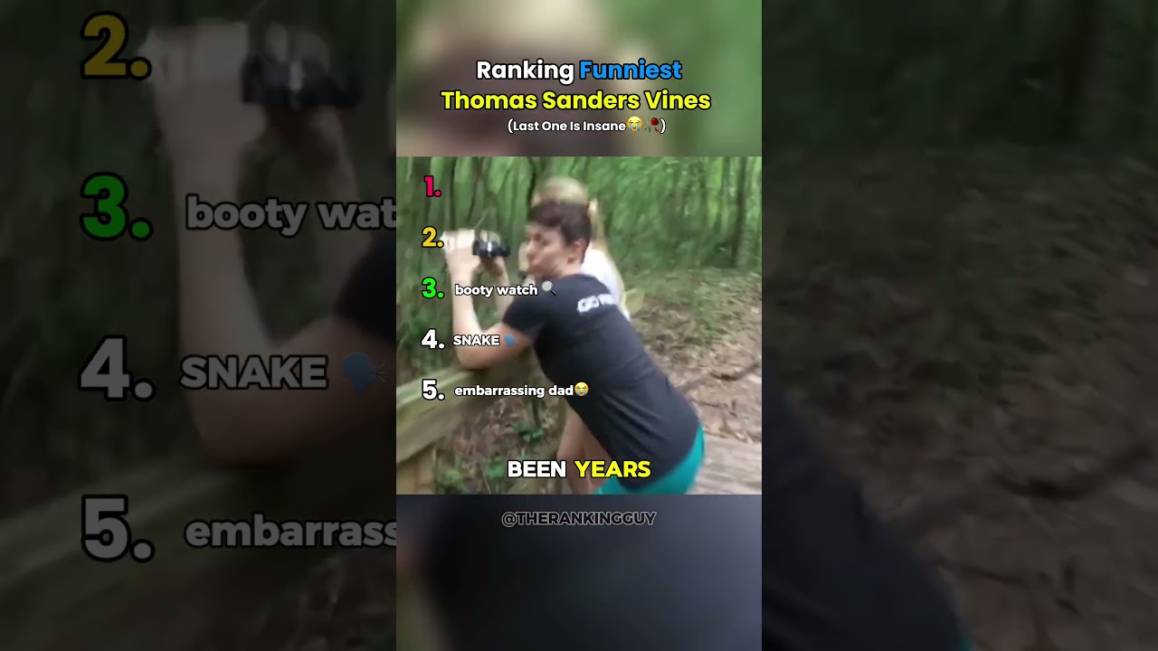 Ranking Funniest Thomas Sanders Vines 6