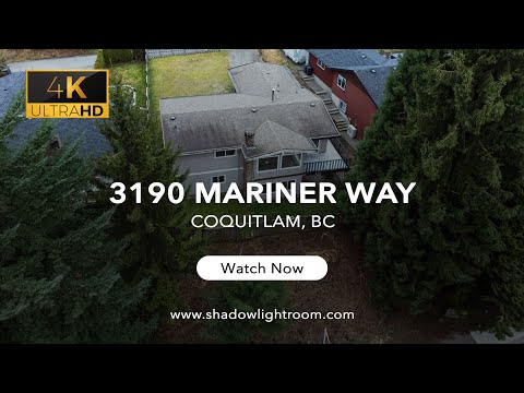 Gorgeous Views and Bright 5BDR + 3WR House in Coquitlam | 3190 Mariner Way | 4K