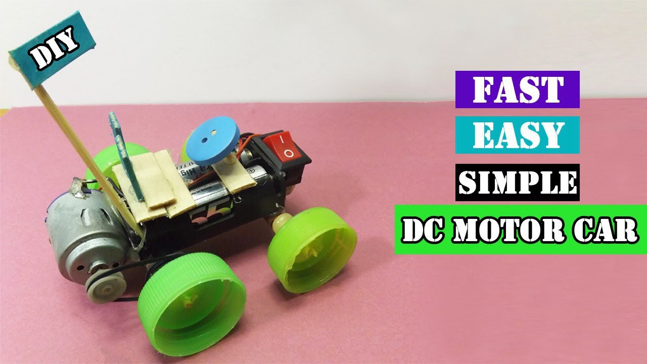 How To Make A Battery Powered Car Coolest Toy Car From Scratch YouTube
