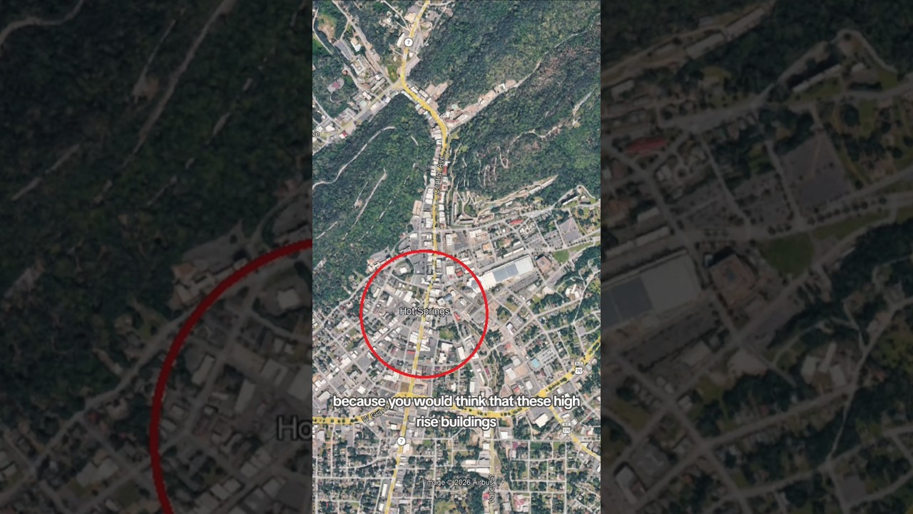Why This City's SECRET Downtown Is So Strange! #geography