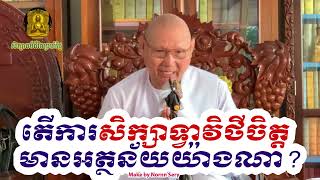 #រស់សុផាត តើការសិក្សាទ្វាវិថីចិត្តមានអត្ថន័យយ៉ាងណា? ​#RosSophath 12/06/2022 screenshot 3