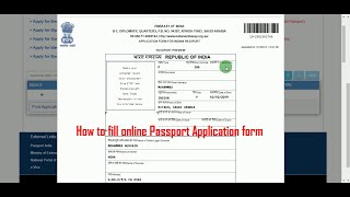 How to fill Your Passport Application: Step-by-Step Online Guide |Hindi & Urdu| screenshot 3