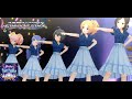 【デレステMVシアター】New bright stars (城ヶ崎美嘉,浅利七海,小日向美穂,桐生つかさ,向井拓海) 清純派きれいめフリルブラウス