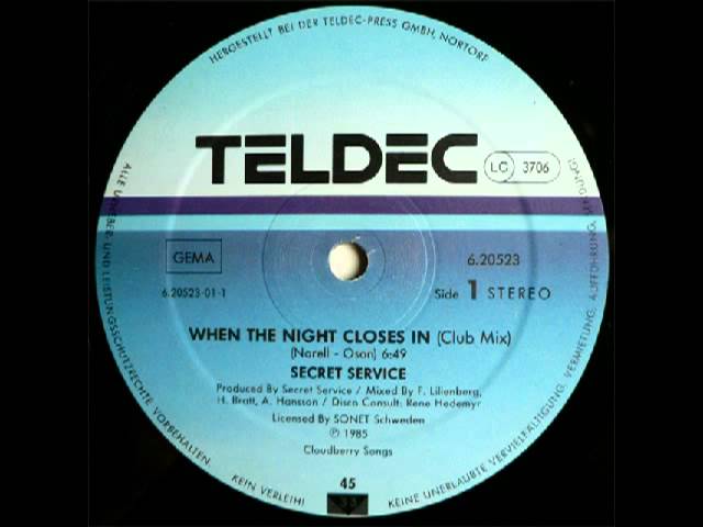 Secret Service - When The Night Closes In (Club Mix) class=