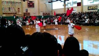 MDHS-Homecoming Rally-Flag Squad