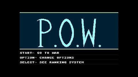 P.O.W. - ATARI 800 XL - 80´S NOSTALGIA