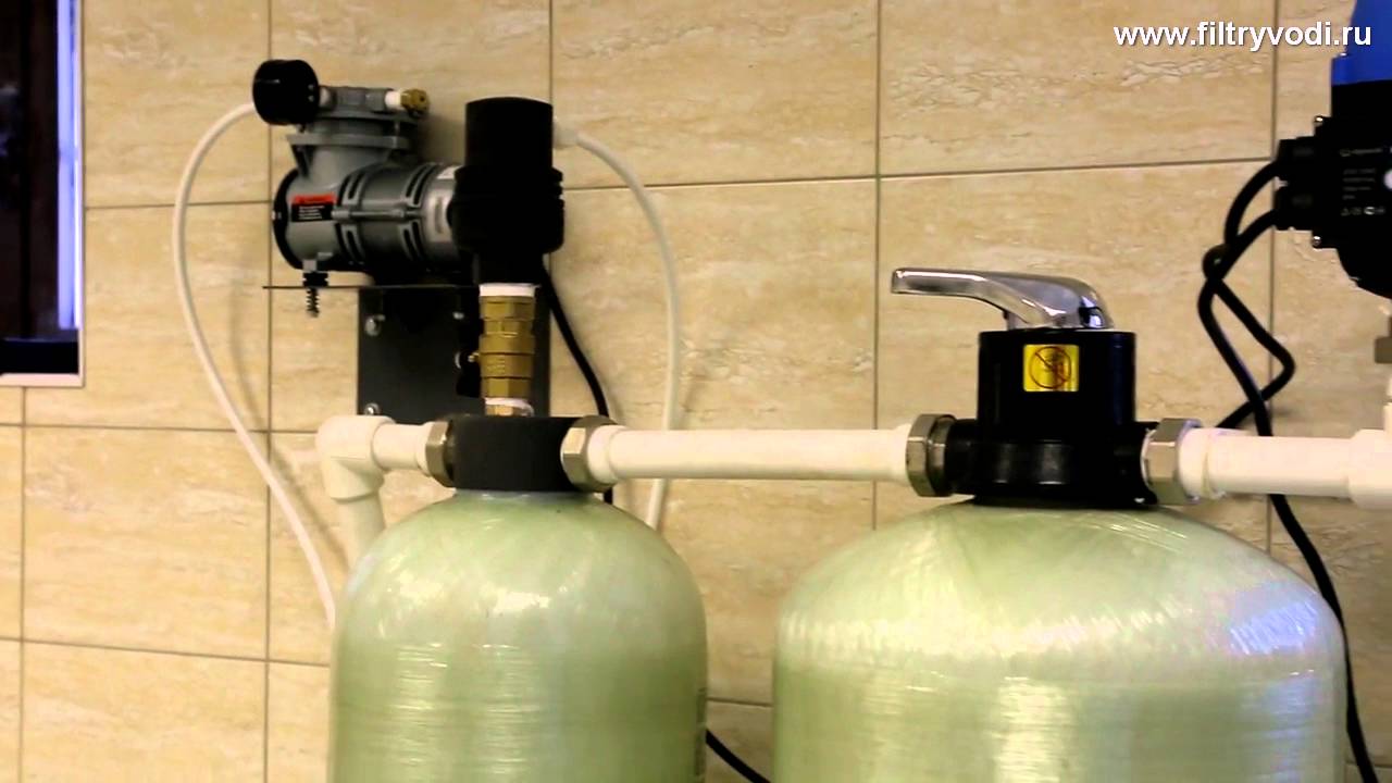 Обезжелезивание скважинной воды, фильтры для очистки воды от железа из скважины