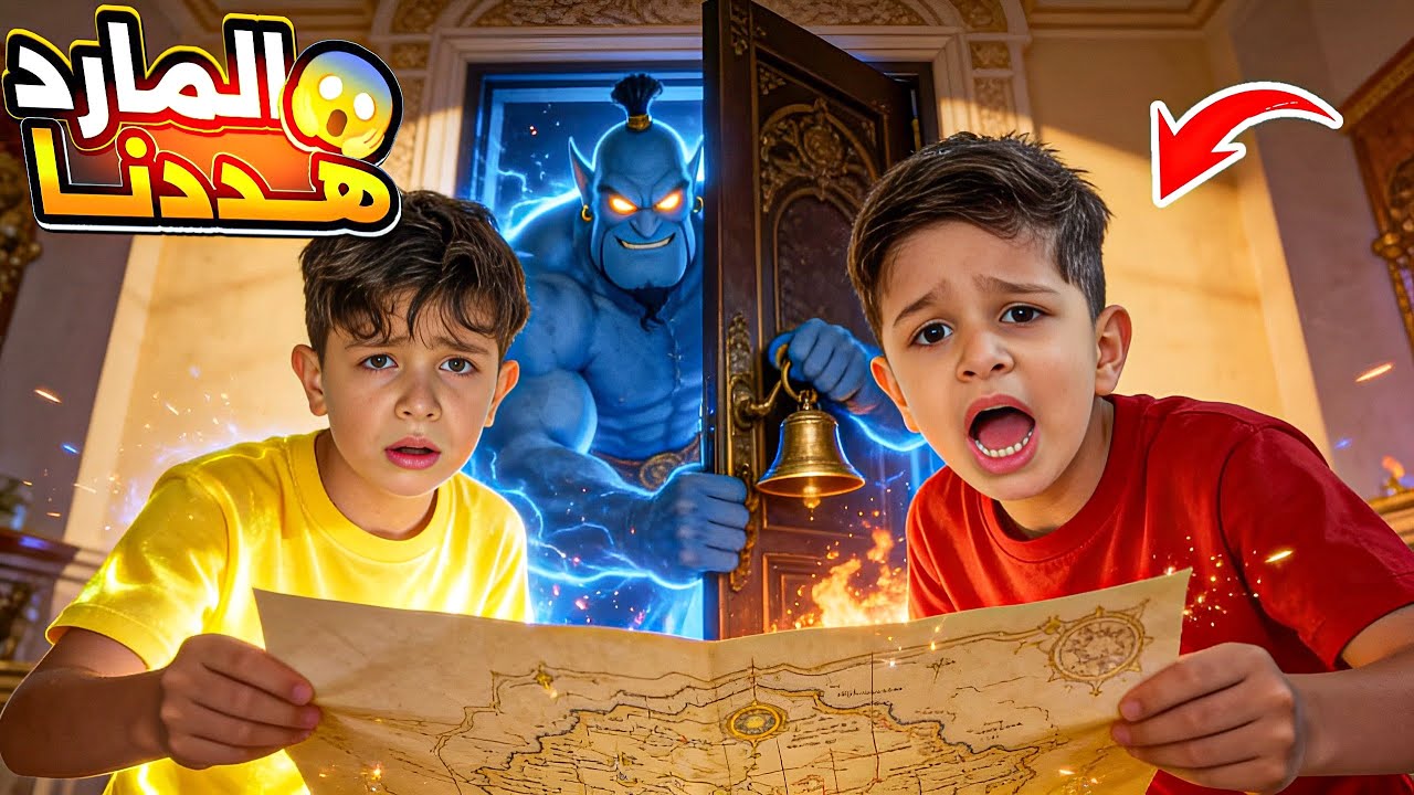 المارد 🧞‍♂️ السحري اتصل علينا وحقق أمنية لزين وآخر شي رجع ينتقم منا لاني حكينا عليه ‼️😱😭 