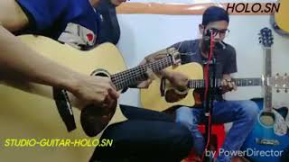 အပြာရောင်မျက်ရည် စိုင်းထီးဆိုင် (Cover by Yell Linn Tun) chords