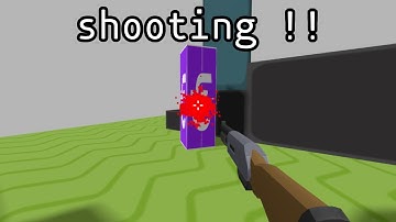 How to make fps multiplayer shooting in gdevelop