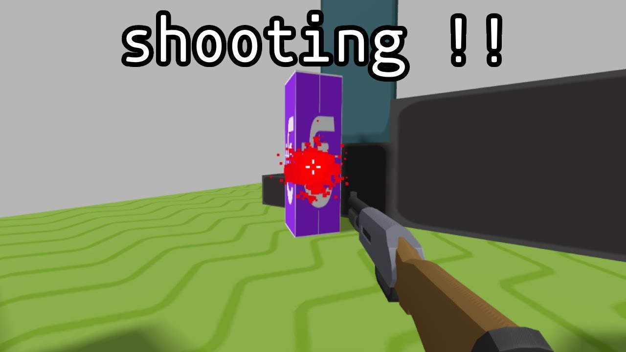 How to make fps multiplayer shooting in gdevelop - YouTube