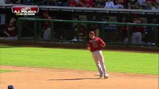 2013/08/25 Pollock's three-run shot