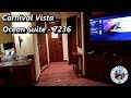 Carnival Vista Ocean Suite Cabin 7236