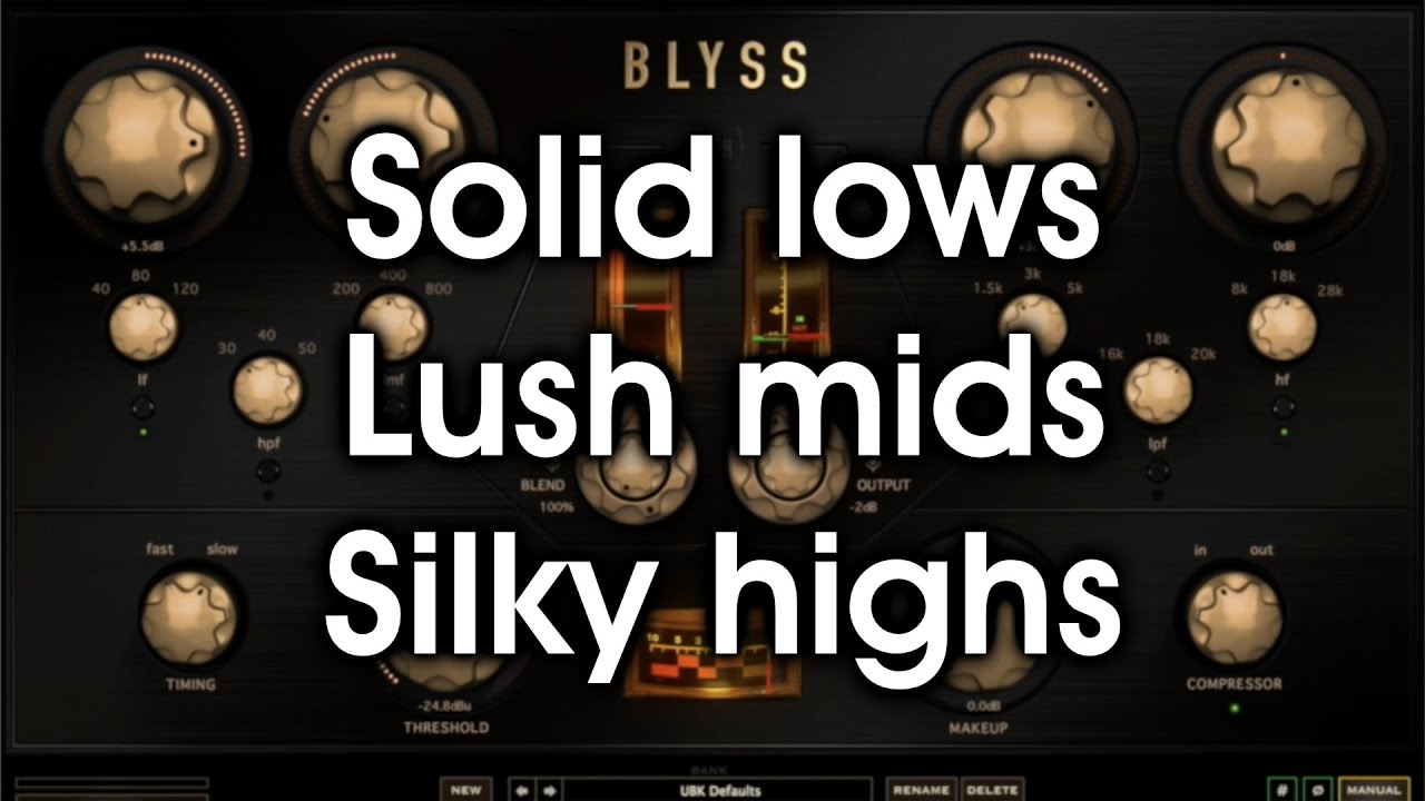 Kush Blyss - Finally saturation as good as analog?