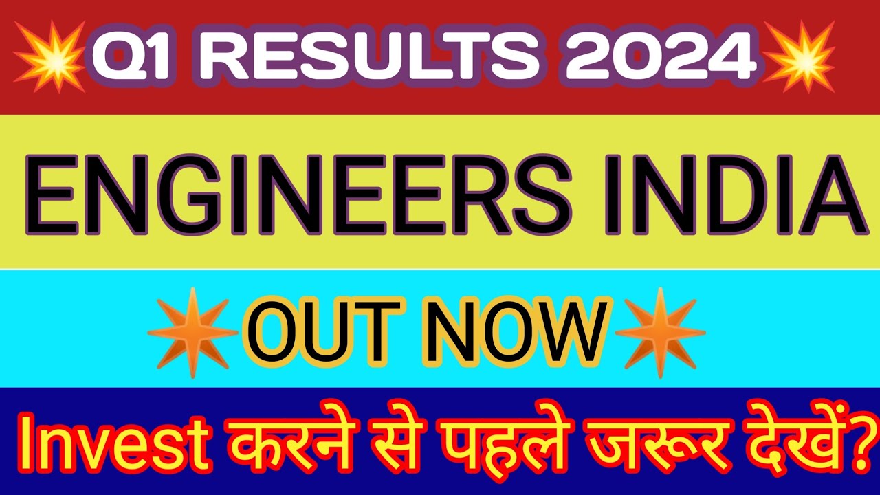 Engineers India Q1 Results 2023 🔴 Engineers India Results 🔴 Engineers India Share Latest News