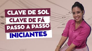 COMO LER UMA PARTITURA DO ZERO- Clave de Sol e Fá (Passo a passo para iniciantes)