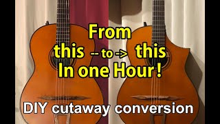 1 hour DIY, Cutaway conversion complete video