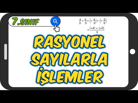 Rasyonel Sayılarla İşlemler / Alıştırmalarla Konu Anlatımı 📘 7.Sınıf Matematik #2023