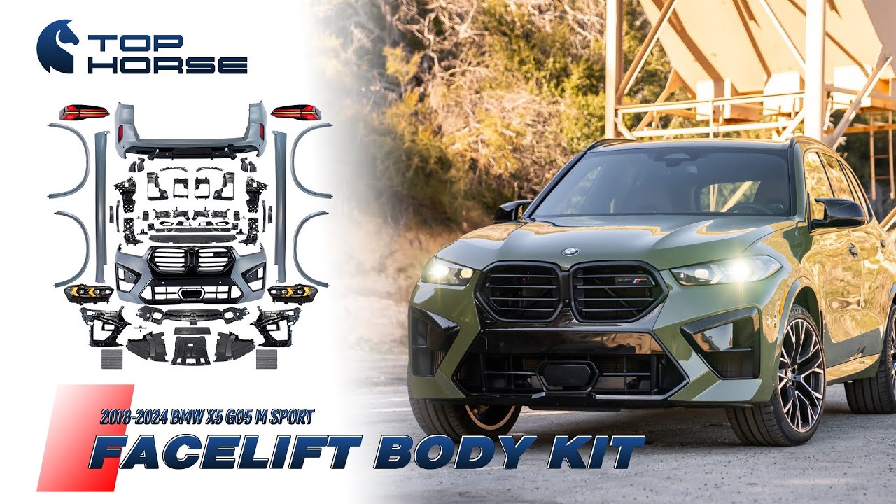 BMW X5 E70/F15 upgrade G05 body kit