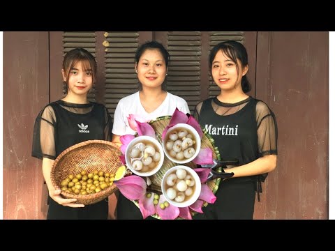 Video Cooking longan lotus seed tea - Nấu chè hạt sen long... - youtube