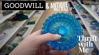 GOODWILL Thrift With Me & Antique Mall DEALS | Ebay Reselling