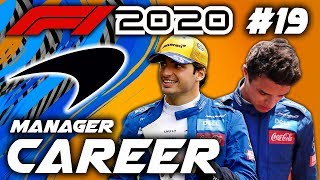 SAINZ SHINES! NORRIS ON THIN ICE! - F1 2020 McLaren Manager Career #19