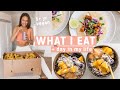 WHAT I EAT: healthy vegan recipes + day in my life VLOG