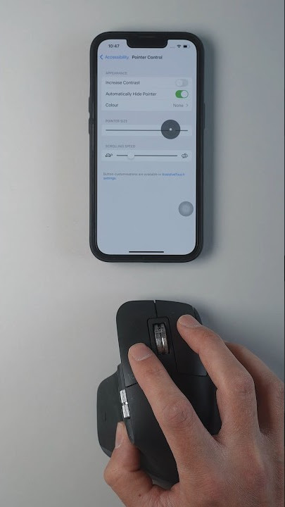 How to connect a mouse to an iPhone