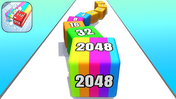 JELLY RUN 2048 - Max Levels Gameplay Walkthrough Latest Update