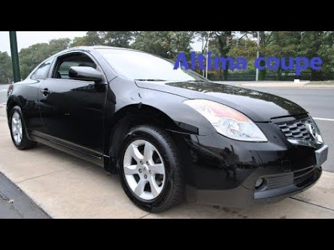 2009 Nissan Altima Coupe| 6 Speed Manual - YouTube