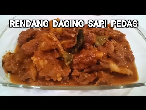 Tutorial Memasak RESEP RENDANG DAGING SAPI PEDAS||RESEP SEDERHANA||SUPER ENAK||BIKIN NAGIH|| Yang Enak