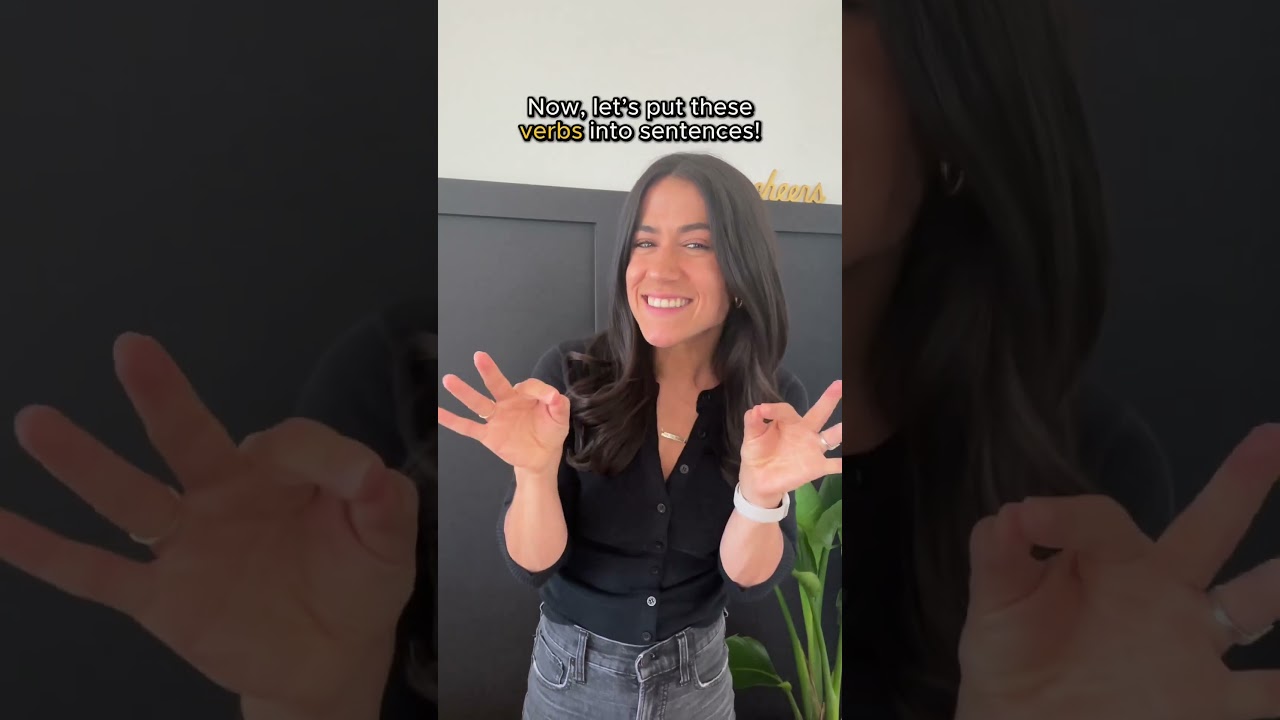 Essential Verbs in ASL (WANT, NEED, LIKE, GO) | ASL Glossary | The ASL Shop