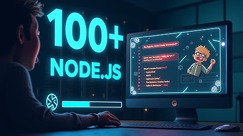 Test Your Node.js Skills || 100 Quiz Questions Every Developer Should Know || Can You Pass ?